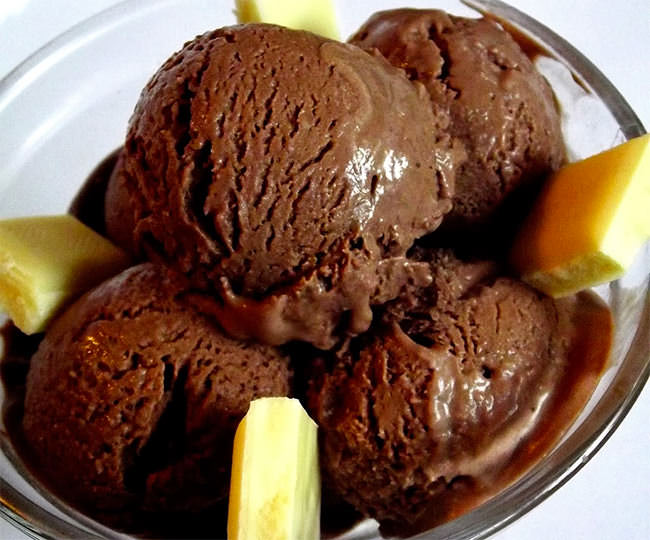 Recette glace au chocolat facile à la sorbetière