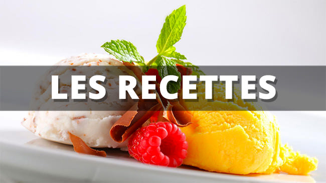 Recettes de glaces maison à faire avec sa sorbetière