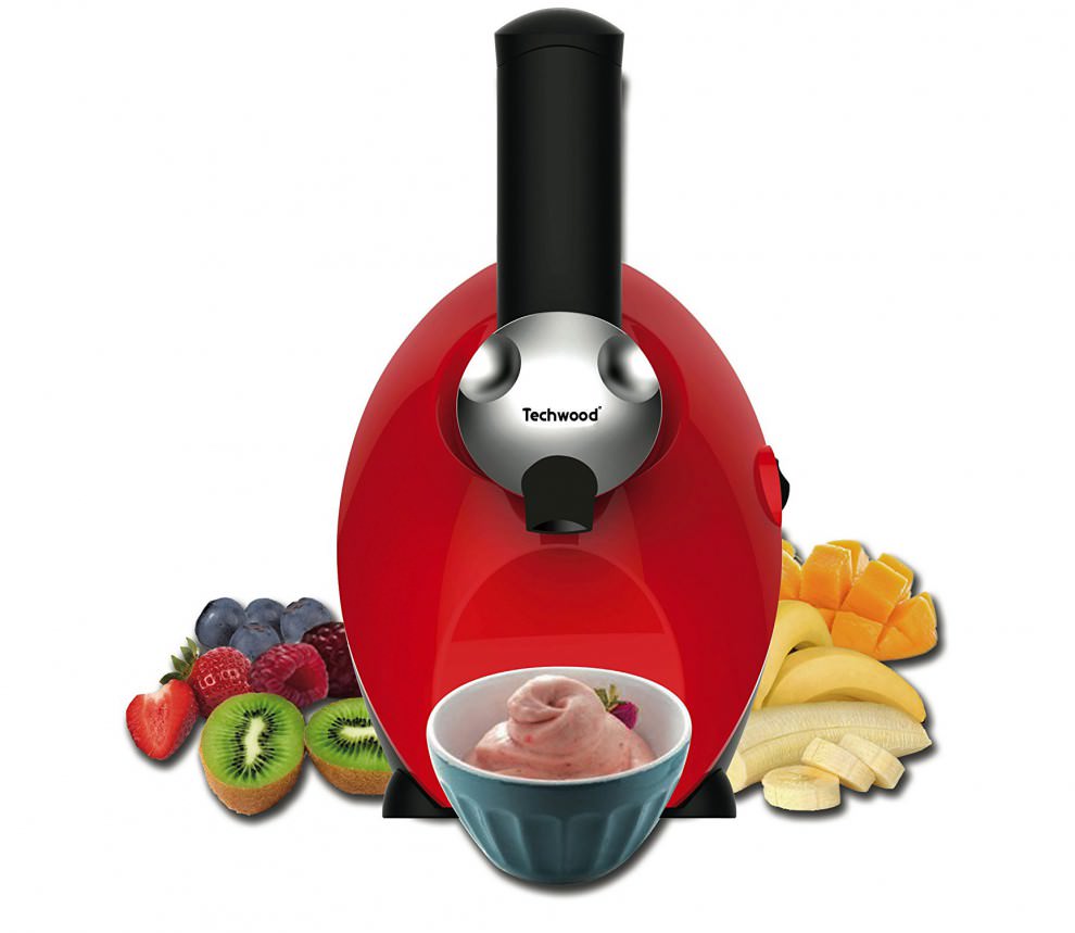 TOPPU Sorbetière – Machine à yaourt surgelée, dessert fruits Soft Serve  Sorbetière à la maison pour faire de délicieux sorbets de glace, machine à  dessert surgelé, saine, sans lait, végétalien, glace 